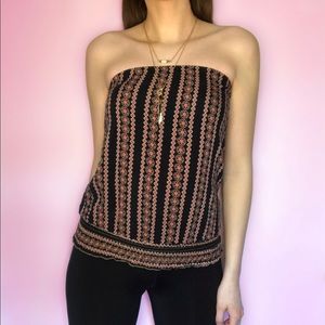 Cute Boho Tube Top